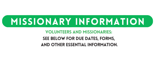 missionary info below